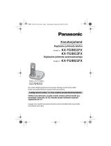 Panasonic KXTG8011FX Kasutusjuhend