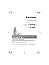 Panasonic KXTG8051FX Kasutusjuhend