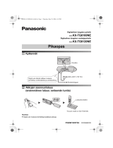 Panasonic KXTG8100NE Kasutusjuhend