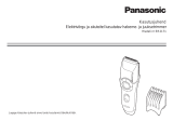 Panasonic ER2171 Kasutusjuhend