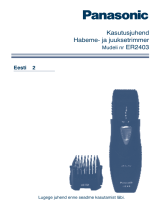 Panasonic ER2403 Kasutusjuhend