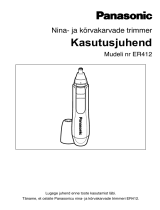 Panasonic ER412 Kasutusjuhend