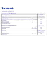 Panasonic NRB29SW2 toote info