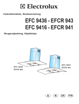 Electrolux EFCR941X Kasutusjuhend
