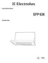 Electrolux EFP636K Kasutusjuhend