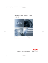 Aeg-Electrolux L64840 Kasutusjuhend
