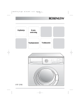 ROSENLEW RTF5740 Kasutusjuhend