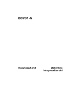 Aeg-Electrolux B3781-5-M Kasutusjuhend