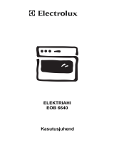 Electrolux EOB6640W Kasutusjuhend