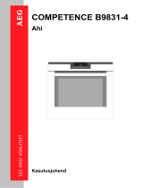 Aeg-Electrolux B9831-4M Kasutusjuhend