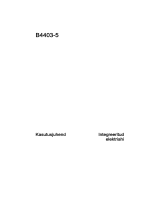 Aeg-Electrolux B4403-5-W Kasutusjuhend