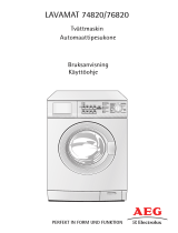 Aeg-Electrolux L76820 Kasutusjuhend