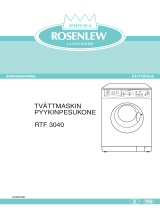 ROSENLEW RTF3040 Kasutusjuhend