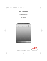 Aeg-Electrolux F50777 Kasutusjuhend