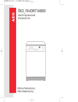 AEG F64800W Kasutusjuhend