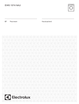 Electrolux EWS1074NAU Kasutusjuhend