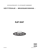 ROSENLEW RJP3547 Kasutusjuhend