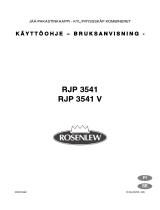 ROSENLEW RJP3541V Kasutusjuhend