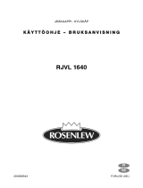 ROSENLEW RJVL1640 Kasutusjuhend
