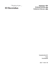 Electrolux EUT11001W Kasutusjuhend
