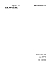 Electrolux ERD28304X8 Kasutusjuhend