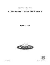 ROSENLEW RKP1220 Kasutusjuhend