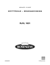 ROSENLEW RJVL1631 Kasutusjuhend