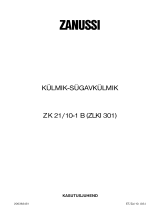 Zanussi ZK 21/10-1 B Kasutusjuhend