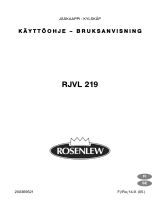 ROSENLEW RJVL 219 Kasutusjuhend