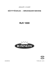 ROSENLEW RJV 1330 Kasutusjuhend