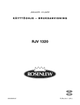 ROSENLEW RJV1320 Kasutusjuhend