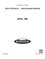 ROSENLEW RJVL 168 Kasutusjuhend