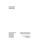 Aeg-Electrolux S80368KG Kasutusjuhend