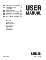 Zanussi ZUS6144A Kasutusjuhend
