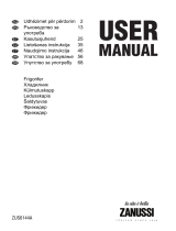 Zanussi ZUS6144A Kasutusjuhend