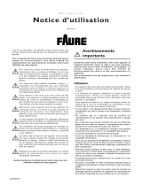 Faure FRT145W Kasutusjuhend