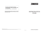 Zanussi ZI2401 Kasutusjuhend