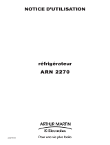 ARTHUR MARTIN ARN2270 Kasutusjuhend