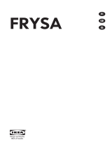 IKEA FRYSA 30282343 Kasutusjuhend