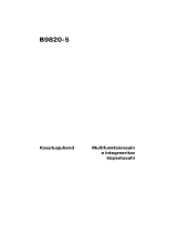 Aeg-Electrolux B9820-5-A Kasutusjuhend