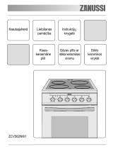 Zanussi ZCV562NW1 Kasutusjuhend