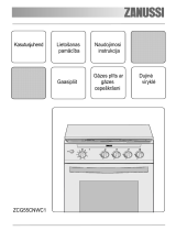 Zanussi ZCG55CNWC1 Kasutusjuhend