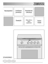 Zanussi ZCG55CNWC1 Kasutusjuhend