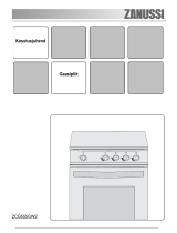 Zanussi ZCG555GW2 Kasutusjuhend