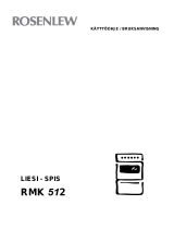 ROSENLEW RMK512 Kasutusjuhend