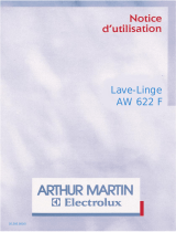 ARTHUR MARTIN ELECTROLUX AW622F Kasutusjuhend
