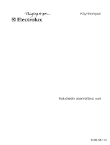 Electrolux EOB68713X Kasutusjuhend