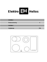 ELEKTRO HELIOS SH850-4 Kasutusjuhend