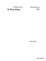 Electrolux EKD603502X Kasutusjuhend