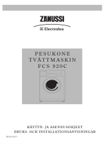 Zanussi-Electrolux FCS920C Kasutusjuhend